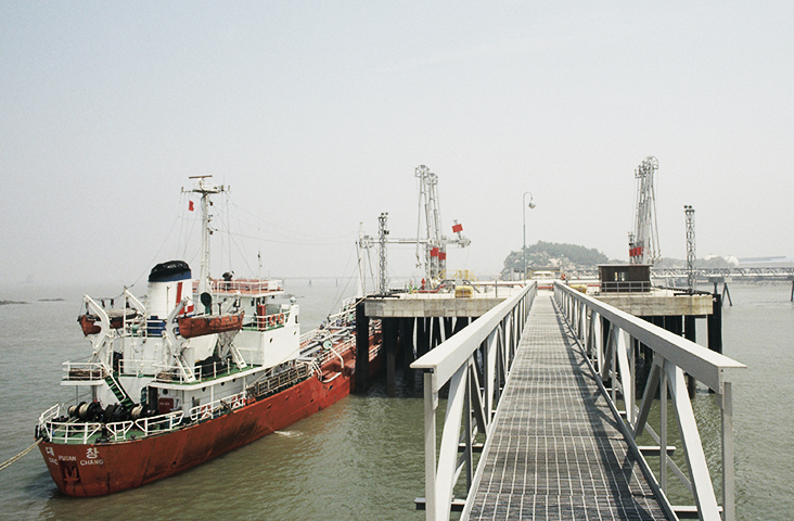 Completed Onsan Refinery’s No.3 jetty