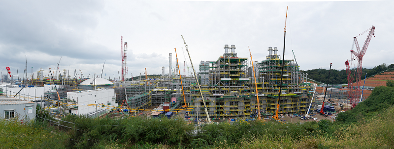 S-OIL 샤힌프로젝트 건설현장 전경