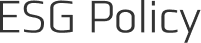 ESG Policy